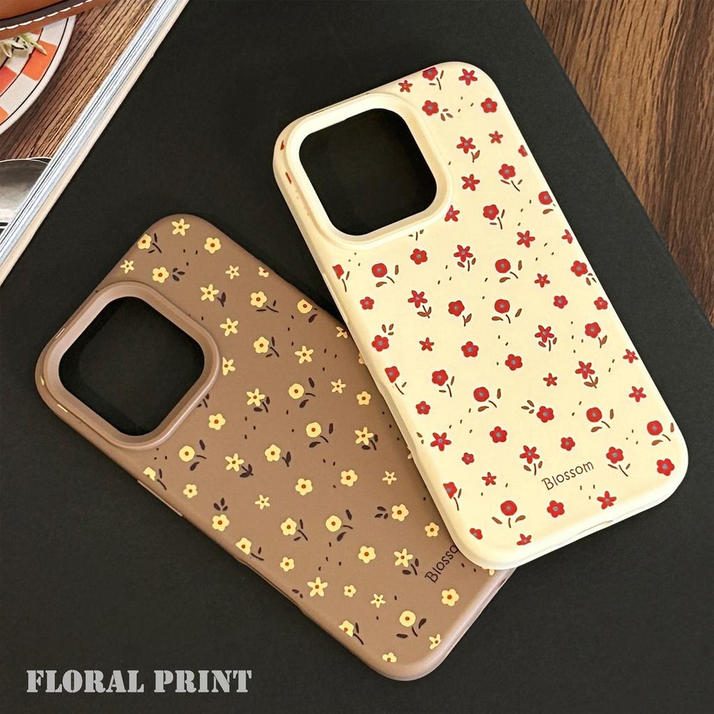 Autumn and Winter Floral Iphone17 Mobile Phone Case Apple 16pro Max Retro 14 Suitable for 15 Silicone 11 Soft