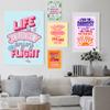Motiverende Positieve Citaat Print Typografie Inspirerend Poster Opbeurende Muurkunst Blij Citaat Canvas Schilderij Kinderkamer Decor
