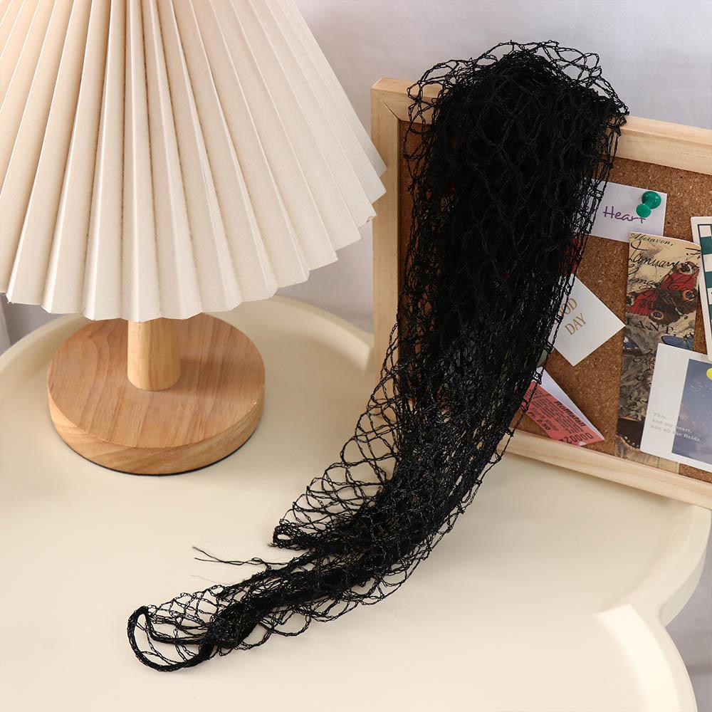 High Elasticity Crochet Hair Net Multipurpose Sleeping Triangle Hairnet Rollers Hairnet  Lady