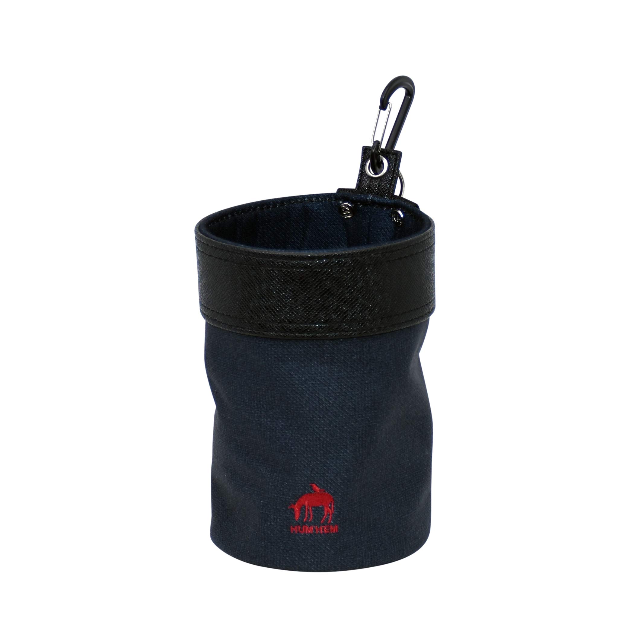 

HUMHEM Round Waist Bag, Navy, HM1199M-N
