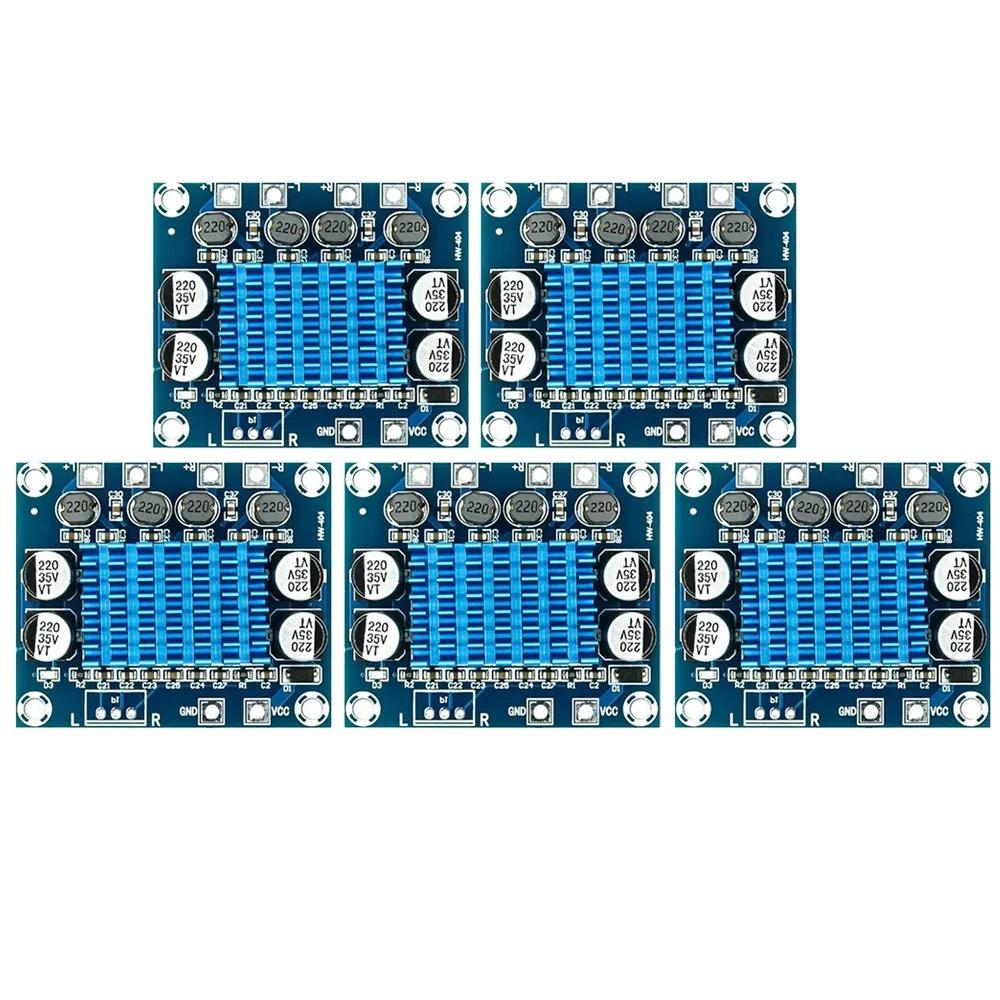 Powerful Amplifier Module 30W+30W Dual Channel Digital Stereo Audio Power Amplifier Board DC 8-26V 3A 20-1PCS TPA3110 XH-A232