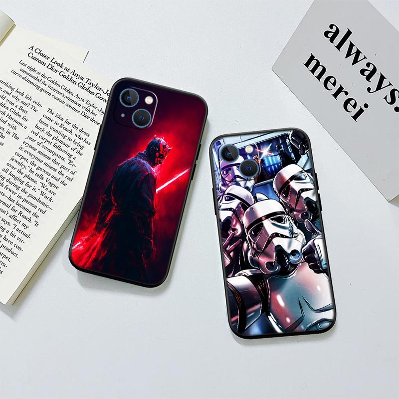 Star Wars Movie New High-End Shell Phone Case for iPhone 16 15 14 13 12 Pro Max Plus Mini