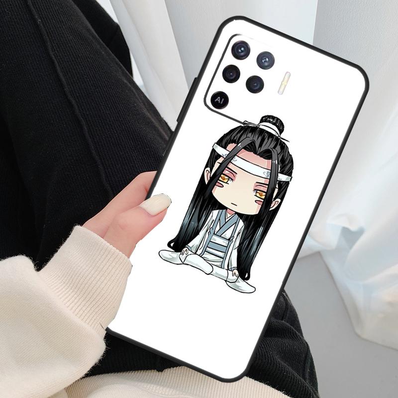 The Untamed Lan Zhan Wei Ying Case For Oppo A17 A57 A77 A40 A78 A54 A74 A94 A76 A16 A96 A18 A60 A80 A38 A58 A98 A15 A5 Pro