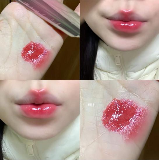 

Herorange Peach Mirror Solid Lip Gloss, Moisturizing and Hydrating for Plump Lips, Long-Lasting, Non-Fading, Non-Stick, Suitable for Daily and Party