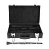 Clarinet Case Faux Leather Waterproof Hard Shell Musical Instrument Accessories IN‑125