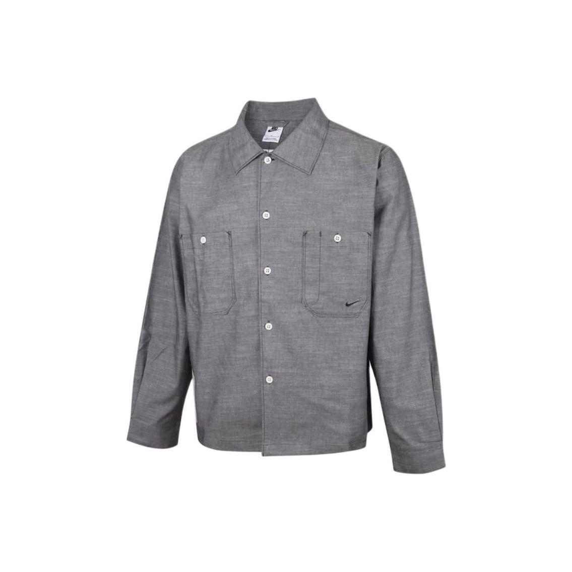 

Nike Как M Nl Рубашка маляра из шамбре на пуговицах Универсальная рубашка с длинным рукавом Мужские рубашки HV0883-060