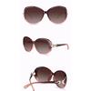 Polarized Sunglasses Women's New High End Sense Of Anti Ultraviolet Elegant Eyes Big Frame Sunglasses