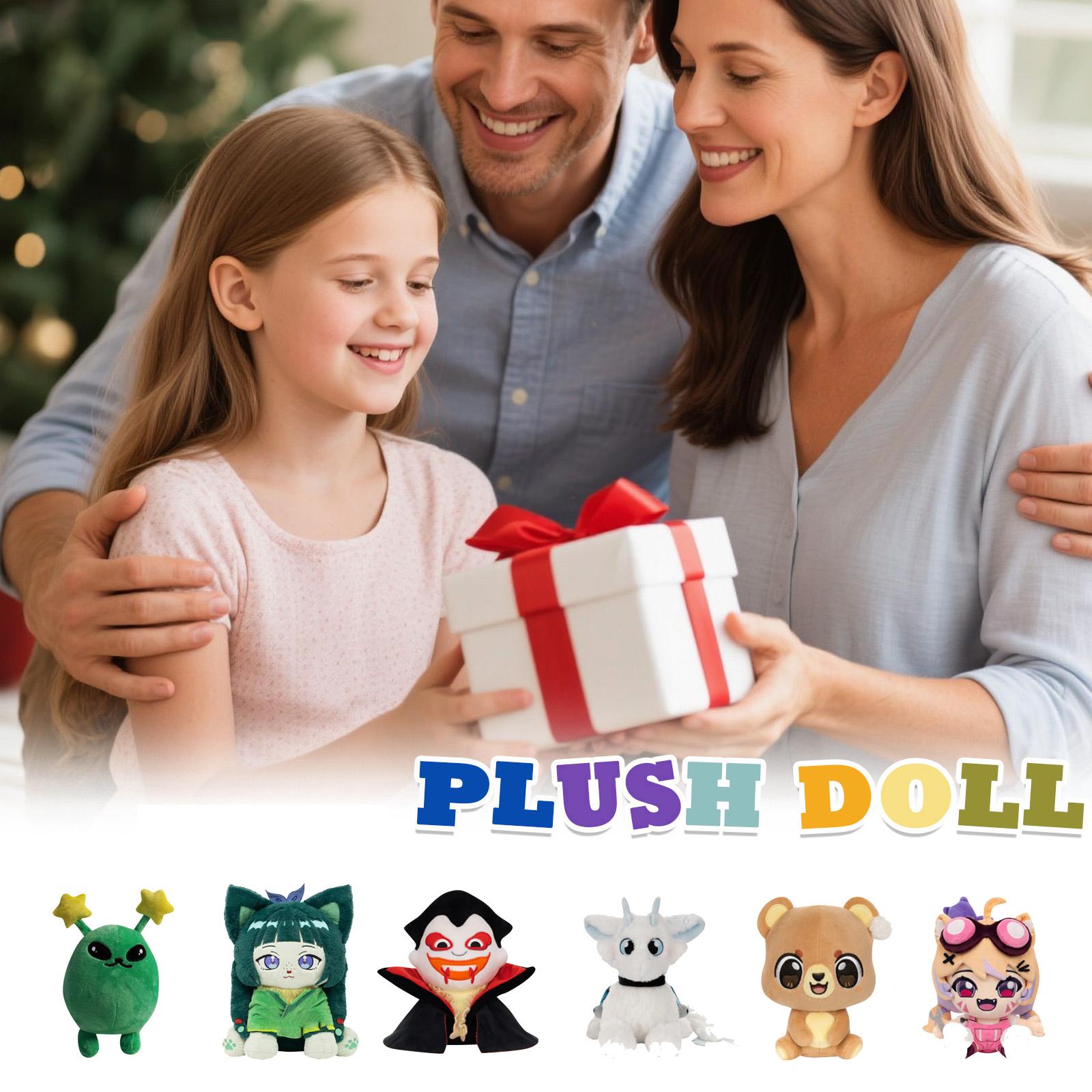 

Plush Doll, Toy Gift, Cartoon , Children s Rag Doll, Children s Gift Pillow One Size