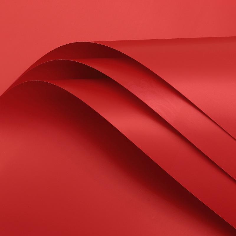 Koreanischer Stil Dopamin-Farbe Wasserdichtes Geschenkpapier für frische Blumen