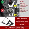 For BMW 3 4 Series F30 F31 F32 F33 F34 F36 (2012-2018) Car Center Console Gear Shift Cover Panel, Carbon Fiber ABS Trim Sticker