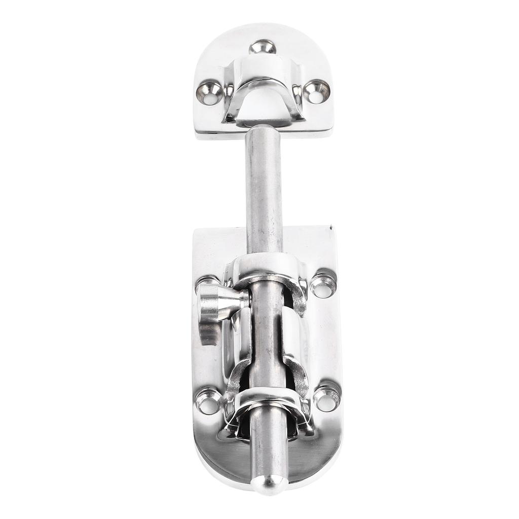 Door Latch Lock 110x38mm 316 Stainless Steel High Accuracy Electrolytic Polishing Process Sliding Bolt Lock