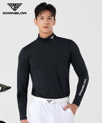 DOWNBLOW Men'S Golf Wear Fleece-Lined Inner T-Shirt 6000