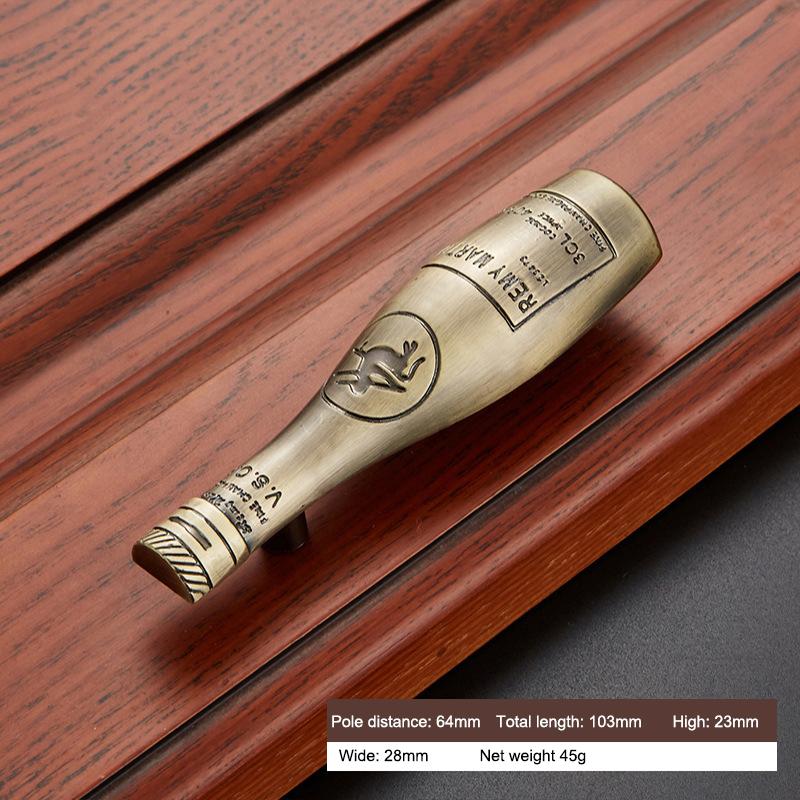 

Retro Zinc Alloy Furniture Pull Handle Cabinet Drawer Wardrobe Door Handle Home Decor,22mm Screw Style 2808 Small