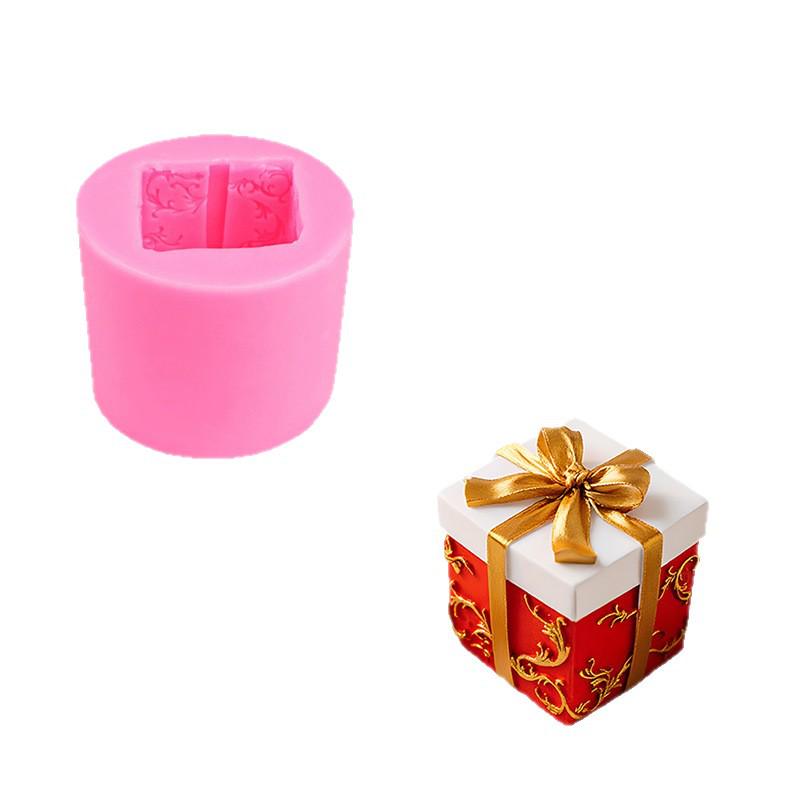 Bowknot 3D Embossed Silicone Mold for DIY Gift Box, Scented Candle, Plaster, and Diffuser Stone Crafting