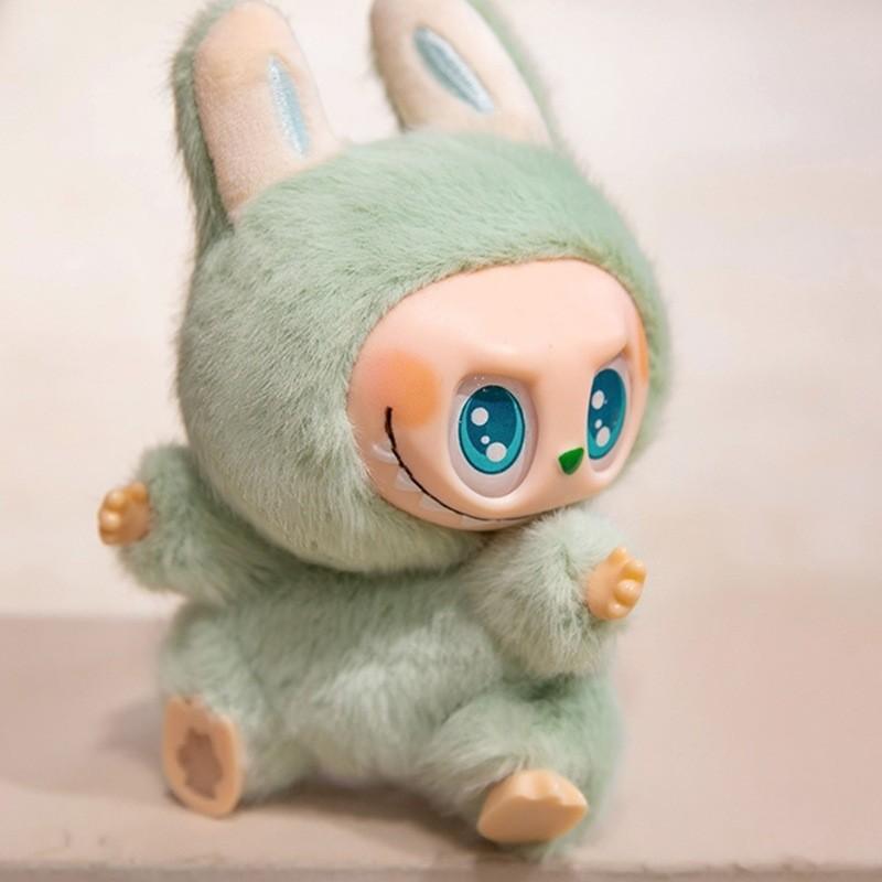 Happy Shy Cute Expression Cartoon Rabbit Plush Toy Doll For Collectors