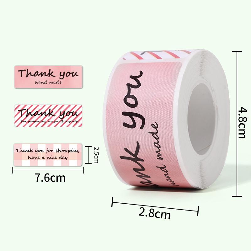 

120Pcs Thank You for Your Order Stickers Labels for Envelope Sealing for Small Business Decor Sticker Stationery Supply