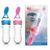 Siqi Baby Silicone Rice Cereal Feeding Bottle with Spoon