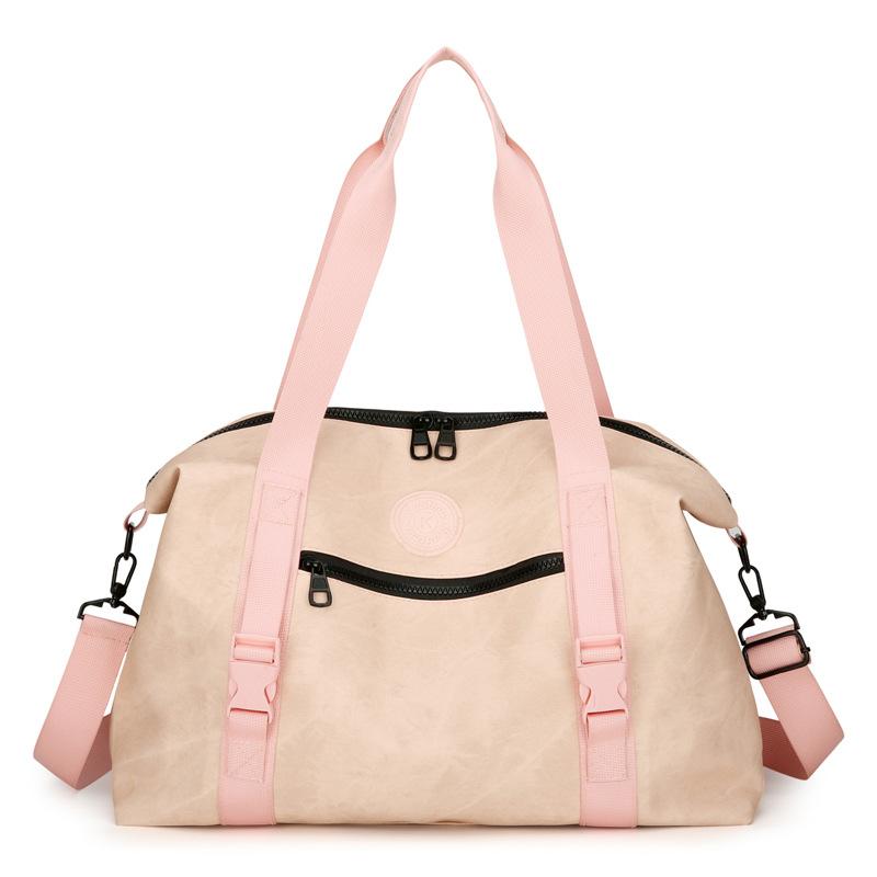 Smudge Style Fashionable Simple Travel Bag Dry and Wet Separation Trendy Fitness Yoga Bag Can Be Used To Pull Rod