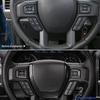 Carbon Fiber Steering Wheel Frame Decor Cover Trim For Ford F150 15+ Accessories