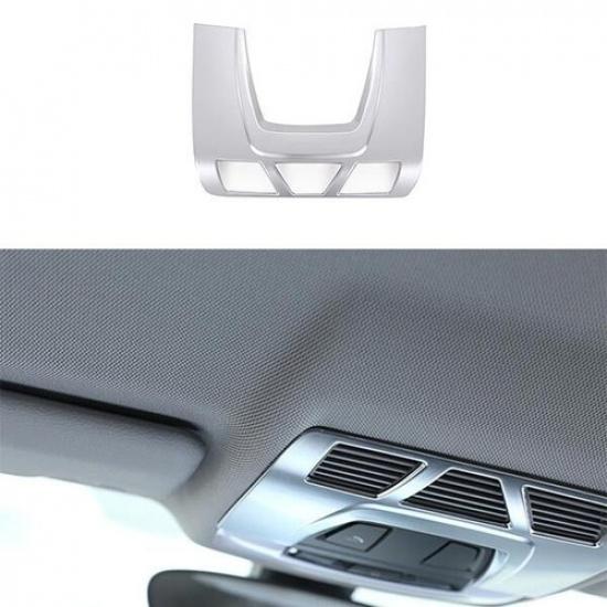 Cover Trim Front Reading Light For BMW 3 4 Series GT 2013- 1PCS ABS Silver
