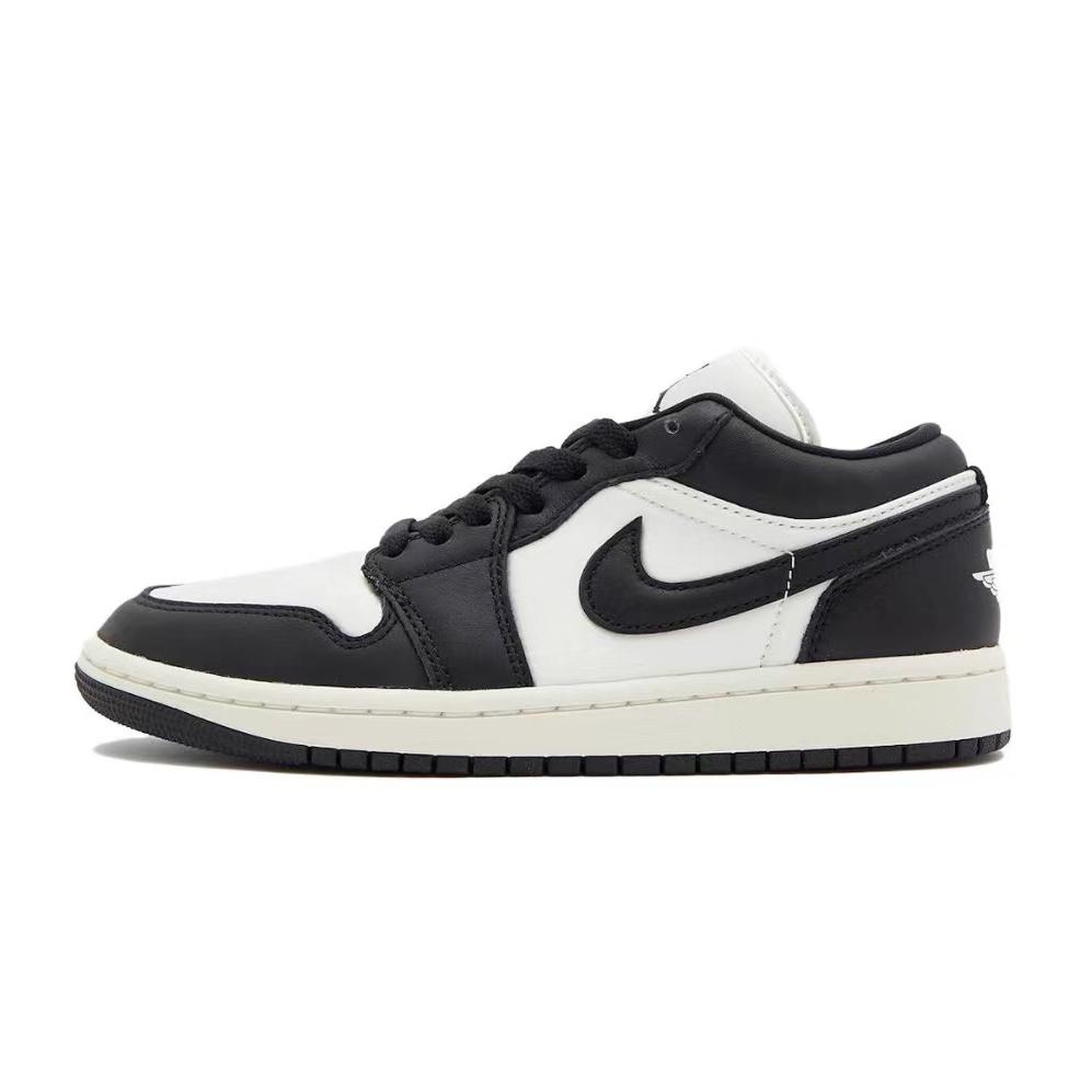 Jordan Air Jordan 1 Cushioning Slip Resistant Abrasion Resistant Low top Vintage Basketball Shoes Women's FB9893-101(Team333-)