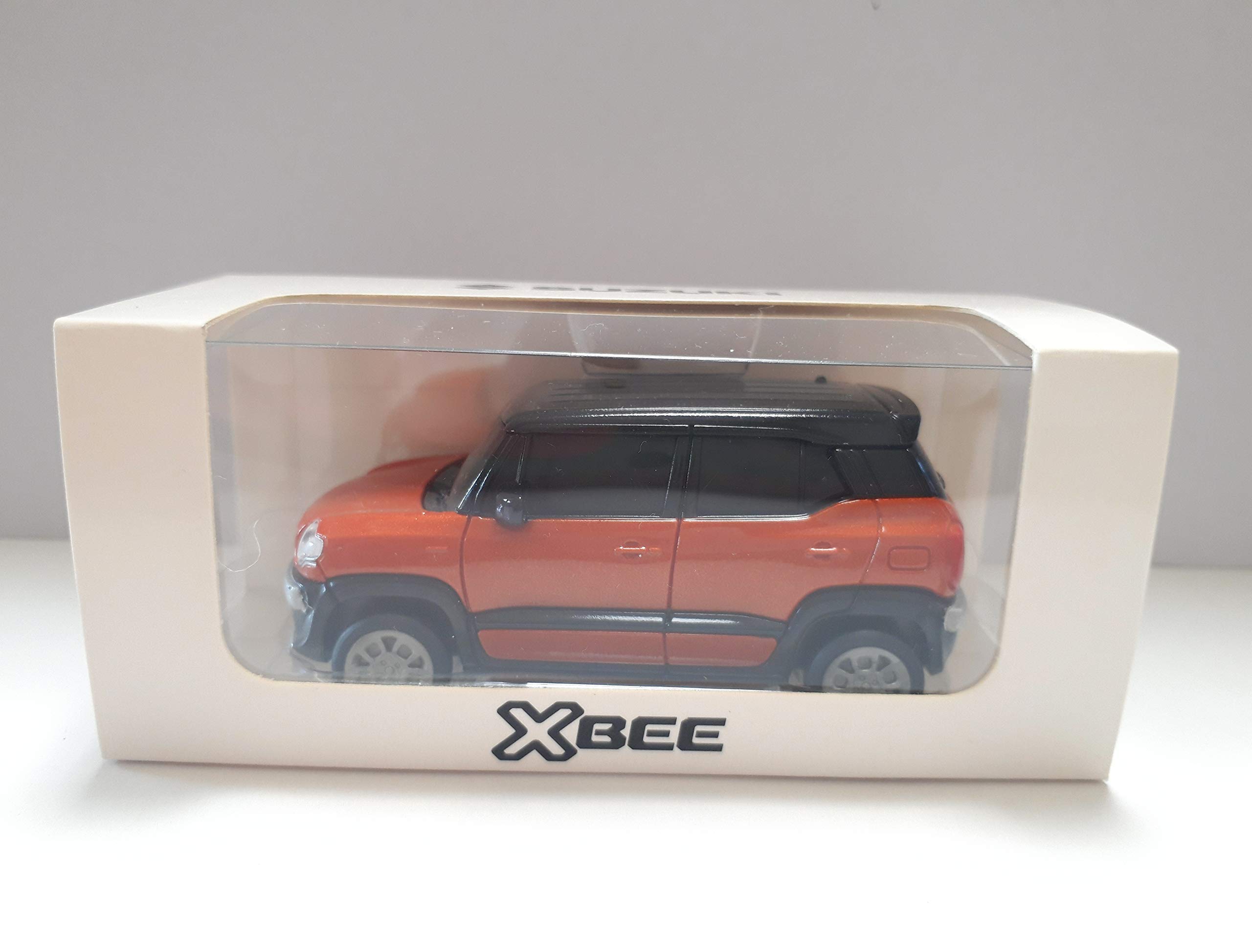 

Not for sale Suzuki XBEE miniature car in Flame Orange Pearl Metallic and Black pull-back чёрный