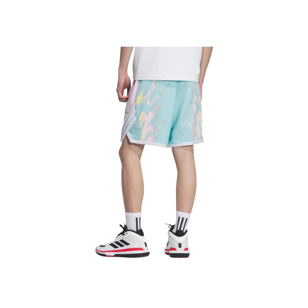 Adidas Basketball Ss25 Tos Shorts Loose Soft Fashion Sports Basketball Pants Men Shorts KE5918