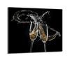 Glas-Kochfeld-Schutzplatte 60x52 Wein