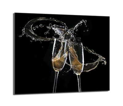 Glass Hob Protector 60x52 Wine