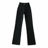 YPFF High Waist Slimming Flare Jeans – Women's Floor-Length Elastic Wide Leg Pants
