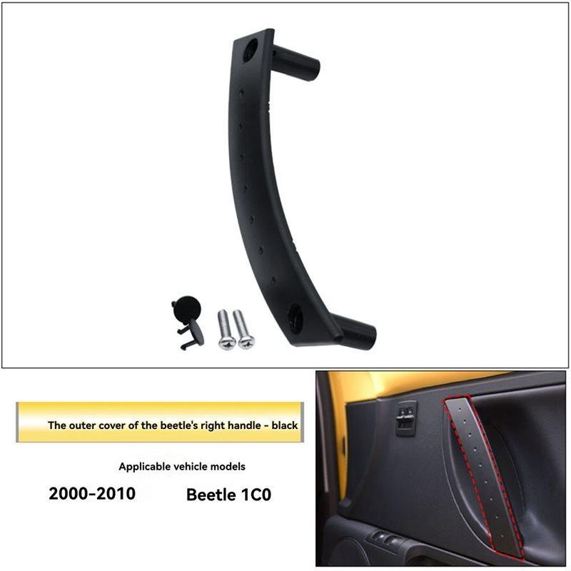 Car Pull Handle Cover 1 Pair For VW Beetle 2000- 2010 Interior Door Panel Accessories Parts