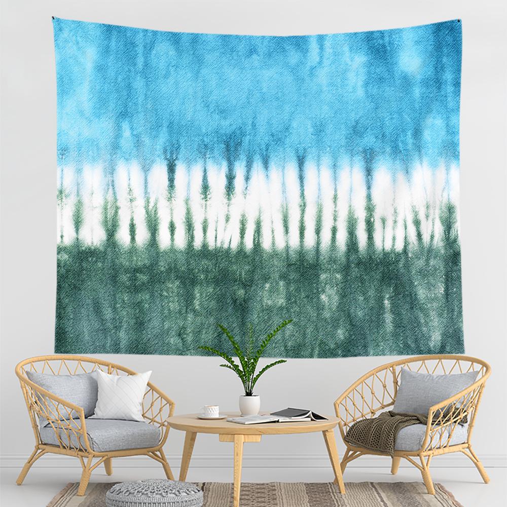 

Настенный и потолочный ковер, пляжное полотенце, домашний гобелен с цветочным рисунком, психоделический геометрический гобелен 100x75cm