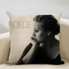 A-A-ADELE-S Ablum Cushion Cover Household Decoration Linen Sofa Cushion Cover: Skin-Friendly & Breathable with Invisible Zipper