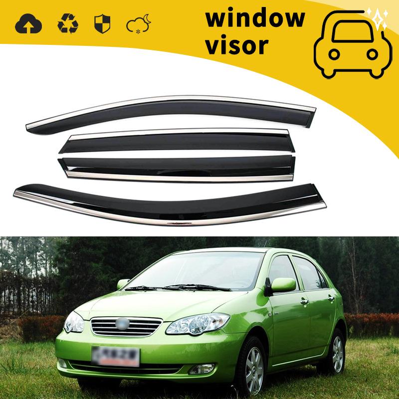 Rain Deflectors for BYD F0 F3 F3R F6 - Car Window Shields & Eyebrows Modification