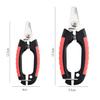 Stainless Steel Pet Nail Clippers with Tail Buckle for Cats and Dogs