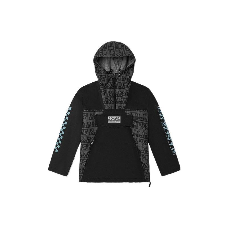 Vans Kurtka Damska Napapijri Kolaboracja Wzór Szachownicy Czarna VN0A53WXBLK
