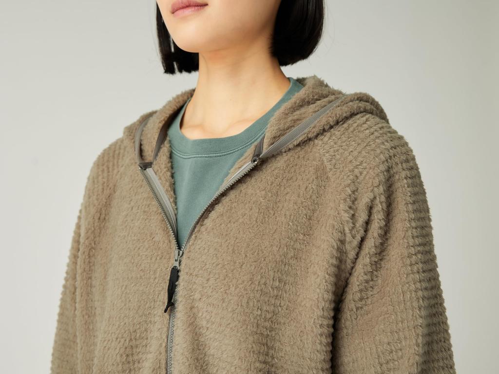 Snow Peak Thermo Control Zip Up Parka Size S SW-25AU004, Men's/Women's, Gray,