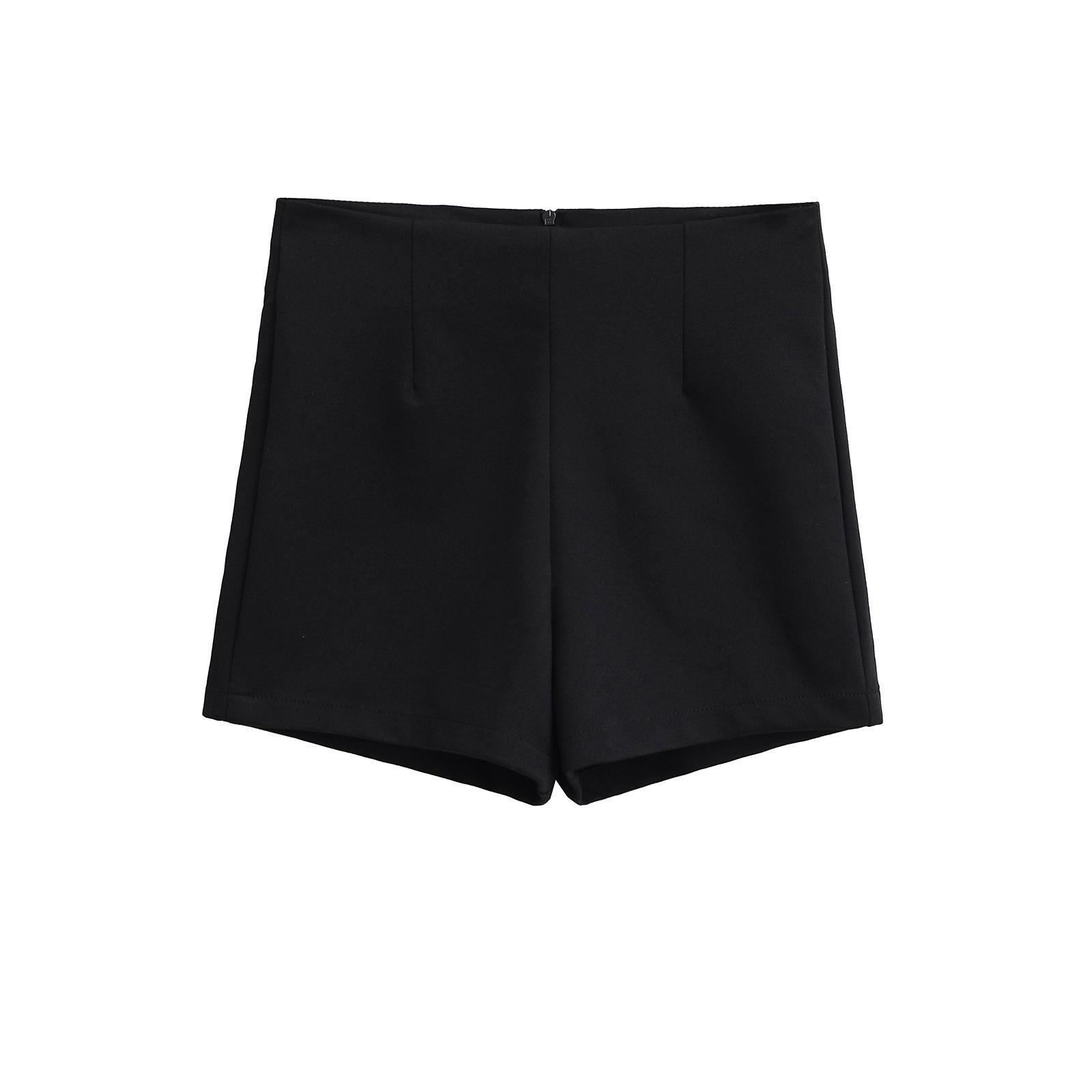 

Эластичные шорты с высокой талией Spicy Girl черного цвета - Утягивающие, облегающие бедра, универсальная одежда для весны/лета Medium чёрный