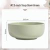 Ruhan Cream Style Ceramic Underglaze Soup Bowl
