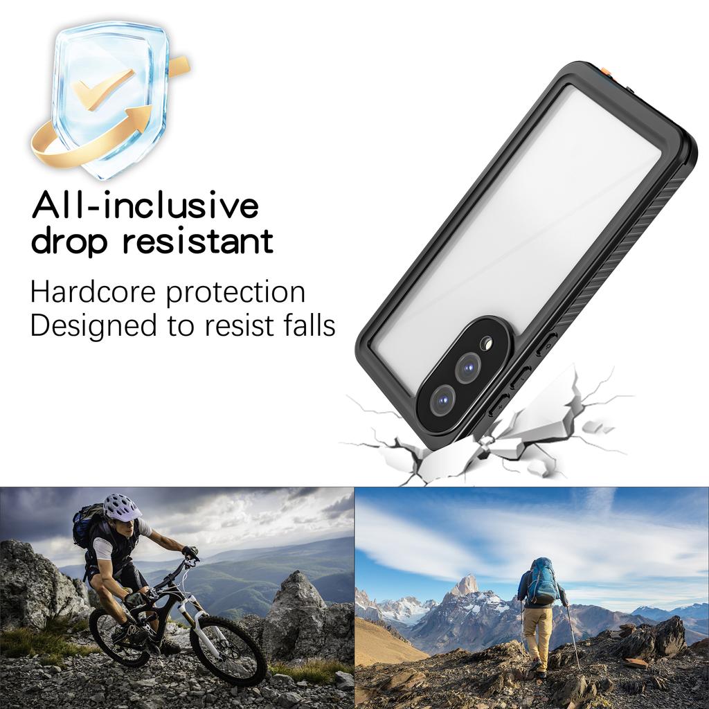 REDPEPPER FS/FM Series For Samsung Galaxy S25 Edge Waterproof Case IP68 Shockproof Phone Cover