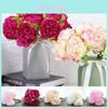 Elegant Artificial Silk Peony Flowers With High Realistic Appearance For Home And Wedding Decor