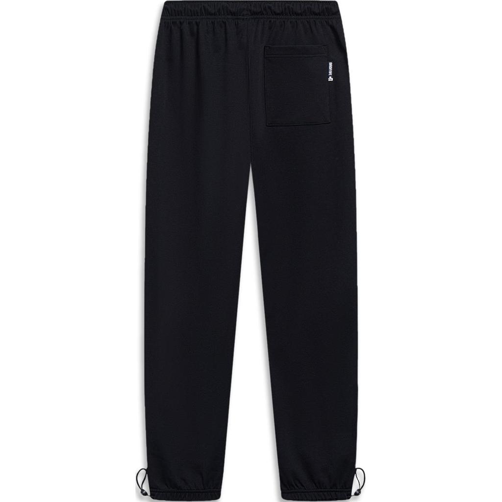 Li Ning Bad Five Breathable Comfortable Trendy Knitted Sports Pants Men Bottoms Black AKLT325-1