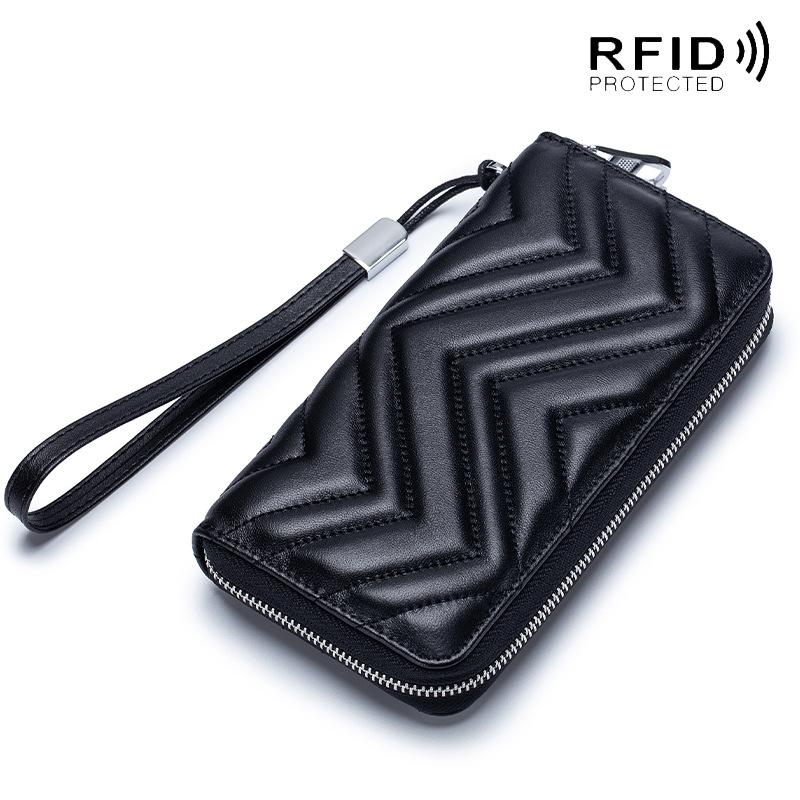 

Женский клатч Большая вместимость классический кошелек с вышивкой Многофункциональный темпераментный клатч