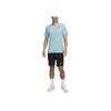 Nike Dri-FIT Logo Print Round Neck Pullover Short Sleeve T-Shirt Men T-Shirts Denim-Green Turquoise FZ8112-464