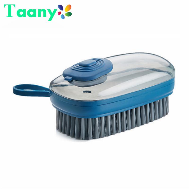 Multifunctional Cleaning Brush, Portable Plastic Clothes Shoes,Hydraulic Laundry Brush,Hands Cleaning Brush,Kitchen and Bathroom