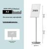 Yidegao A3 Stainless Steel Standing Directional Sign