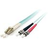 Fiber Optic Cable - EQUIP - 255213 - 3 M - OM3 - LC/ST - Turquoise