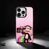 P-Paul F-Frank Phone Case For iPhone 17,16,15,14,13,12,11 Plus,Pro Max,XS,Colored Silver Phone Case