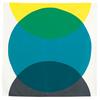 Musubi Furoshiki 100 Aquadroop Recycled Maru Blue Green 100cm Polyester Water Repellent 100cm X 100cm