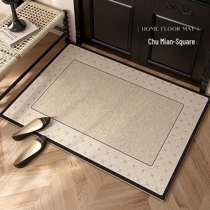 French Silk Coil Non-Slip Entrance Mat